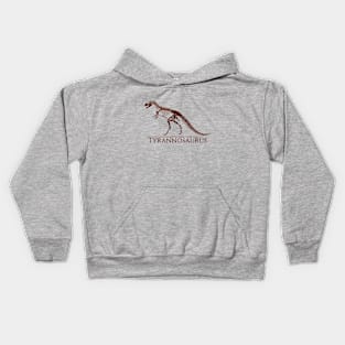 Tyrannosaurus Skeleton Kids Hoodie